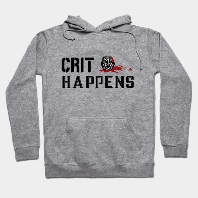 Crit Happens - Light Hoodie by Rick Gualtieri